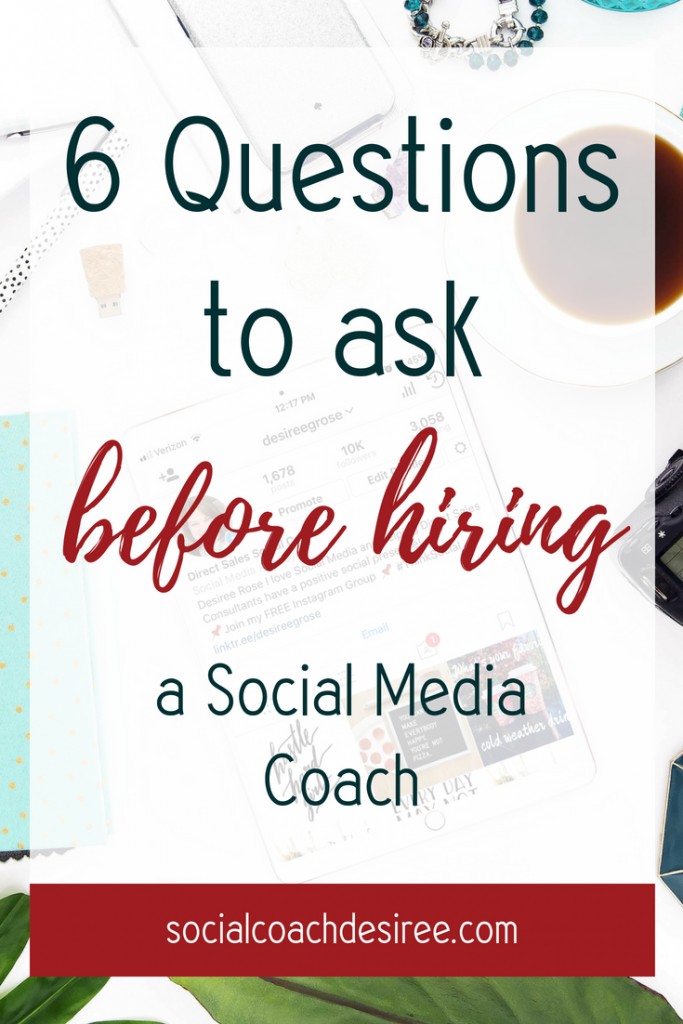 Hiring a Social Media Coach? Ask these Questions First!