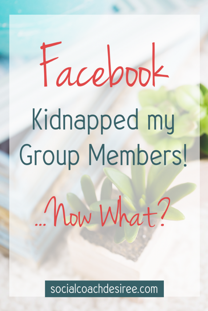 Facebook is removing members