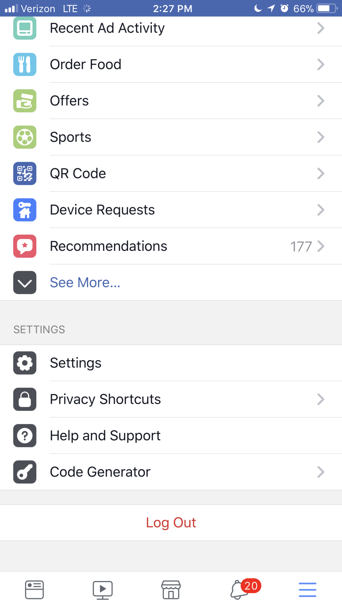 facebook support