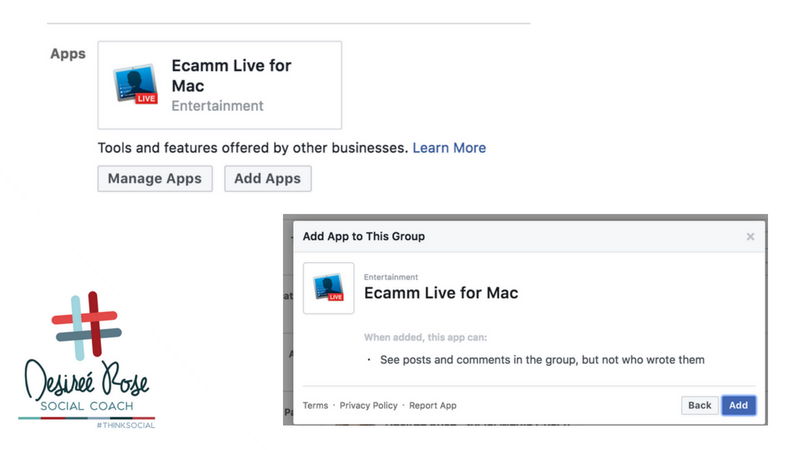 App Permissions in Facebook Groups
